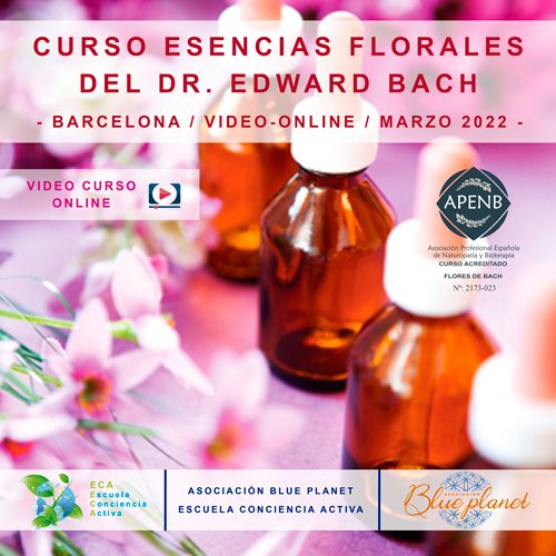  Curso Flores de Bach Barcelona 